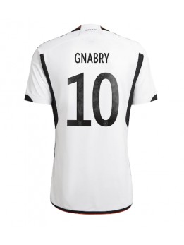Tyskland Serge Gnabry #10 Replika Hemmakläder VM 2022 Kortärmad